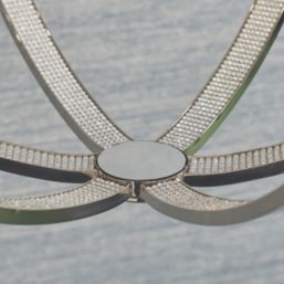 Quay Design Spirit Ceiling Pendant Bright Nickel