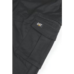 CAT Dynamic Work Trousers Black 36" W 32" L