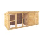 Mercia Berkshire 9' 6" x 3' 6" (Nominal) Pent Shiplap T&G Timber Dog Kennel