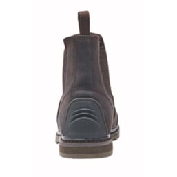 Site Prairie Safety Dealer Boots Brown Size 9 - Screwfix