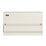 Crabtree Starbreaker 20-Module 18-Way Part-Populated  Main Switch Consumer Unit