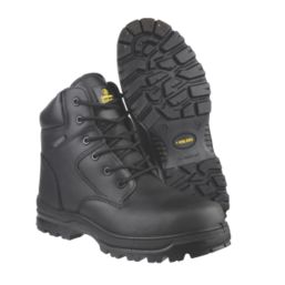 Amblers FS006C Size 7  Black Waterproof  Safety Boots