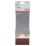 Bosch X440 80 Grit Multi-Material Sanding Belts 610mm x 100mm 3 Pack