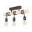 Eglo Townshend Ceiling Light Black/Brown
