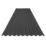 Corrugated Bitumen Roofing Sheets Black 2000mm x 2.2mm x 930mm 5 Pack