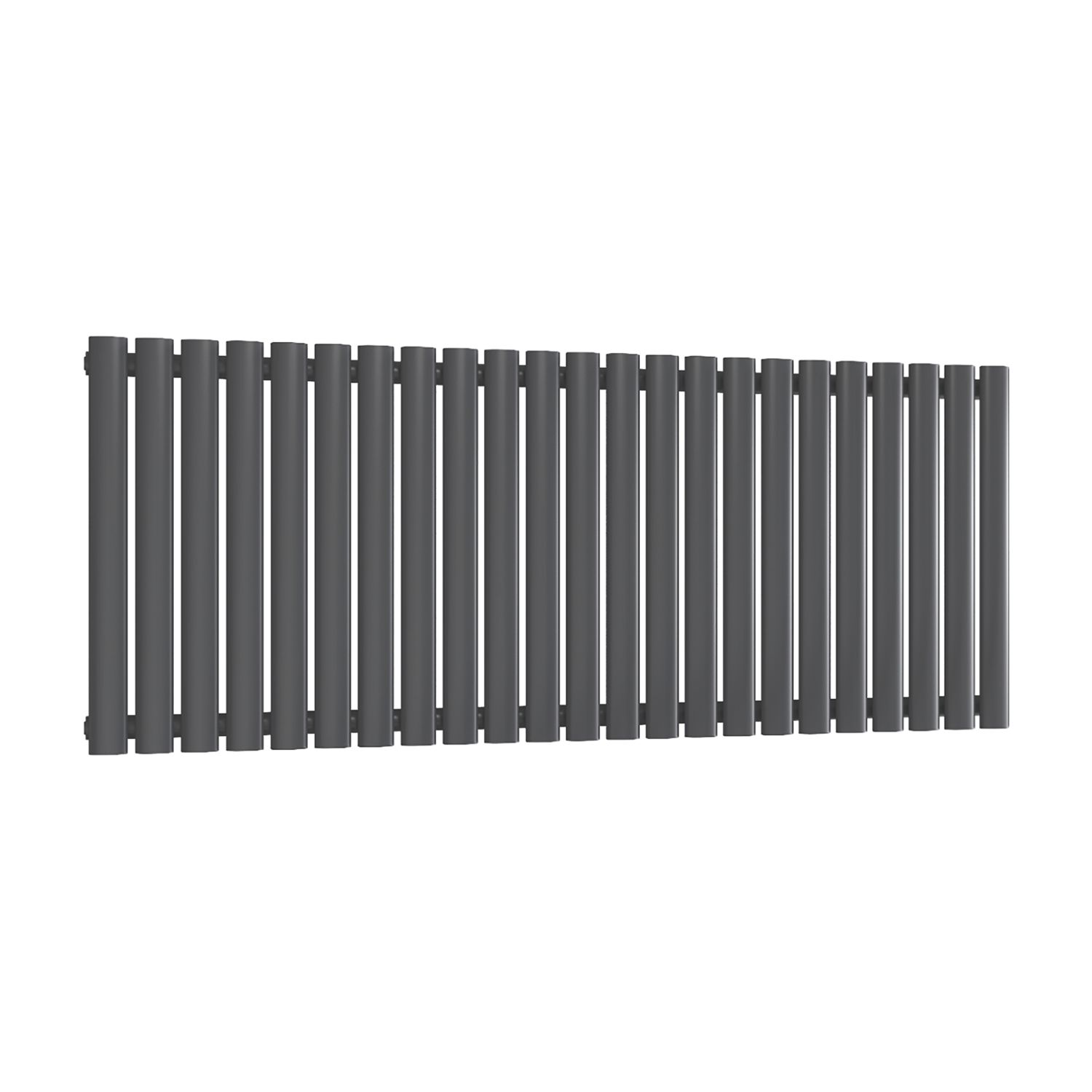 Reina Elips Single 600mm x 1440mm 3770BTU Anthracite Horizontal Designer Radiator (582EE)