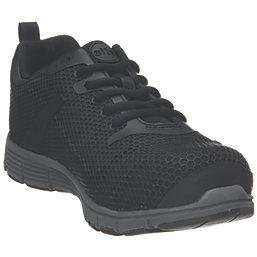 Site Donard    Safety Trainers Black Size 9