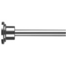 Croydex Round Telescopic Shower Rod Aluminium Chrome 2298mm