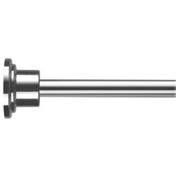 Croydex Round Telescopic Shower Rod Aluminium Chrome 2298mm