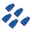 Labgear RJ45 PVC Boots 8mm Blue 5 Pack
