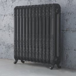 Arroll 794mm x 814mm 4260BTU Black Cast Iron 2 Column Radiator
