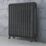 Arroll 794mm x 814mm 4260BTU Black Cast Iron 2 Column Radiator