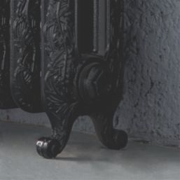 Arroll 794mm x 814mm 4260BTU Black Cast Iron 2 Column Radiator