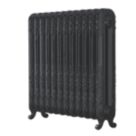 Arroll 794mm x 814mm 4260BTU Black Cast Iron 2 Column Radiator