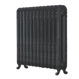 Arroll 794mm x 814mm 4260BTU Black Cast Iron 2 Column Radiator