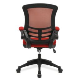 Nautilus Designs Luna Medium Back Task/Operator Chair Red