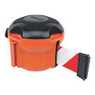 Skipper XS01 XS Retractable Barrier with Red / White Tape Orange 9m