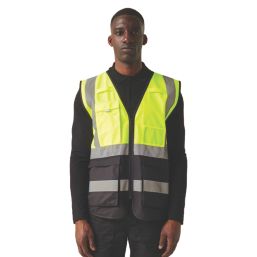 Regatta Pro Executive Hi-Vis Vest Yellow/Black Small 37.5" Chest