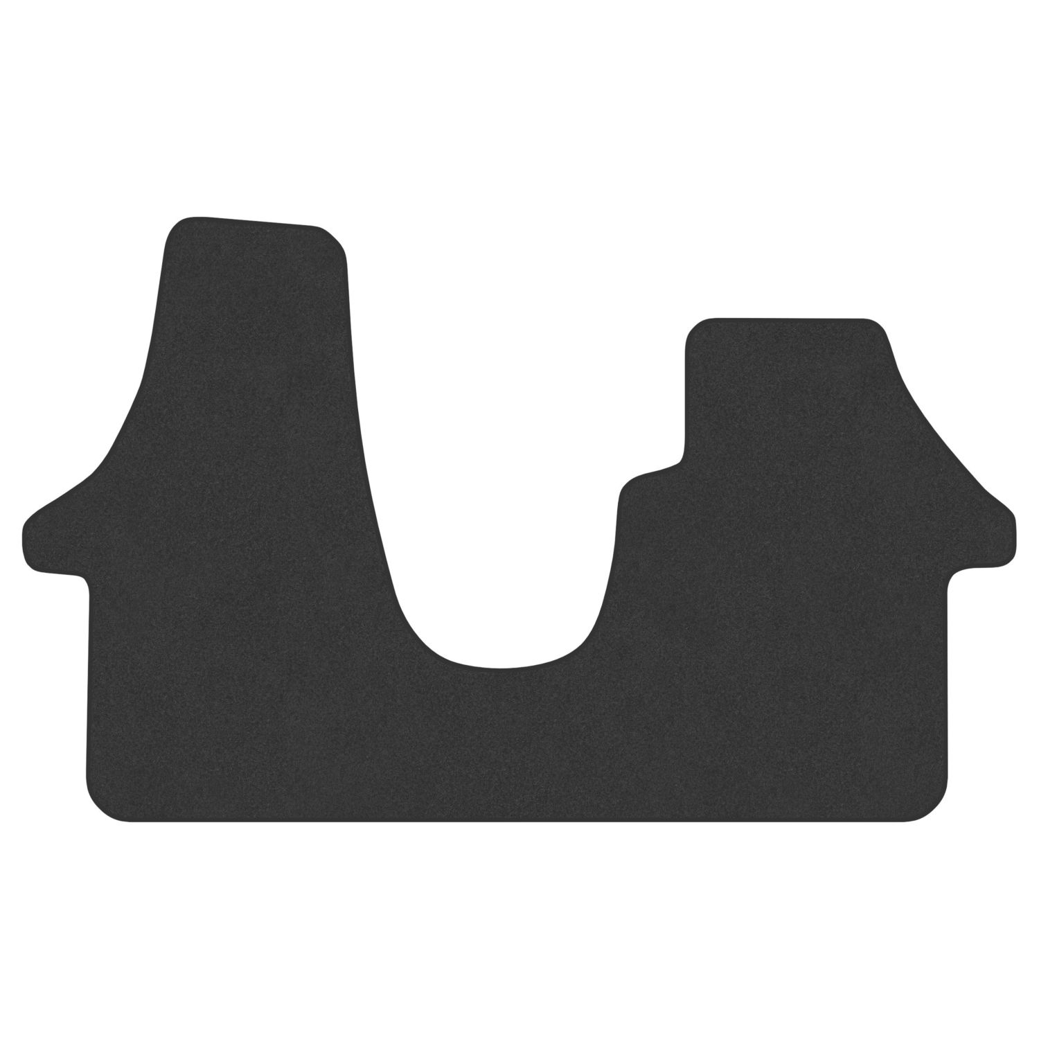 Car Mat Co. Volkswagen Transporter T5 Twin Passenger 2003 - 2015 Carpet & Rubber Car Mat (582VV)