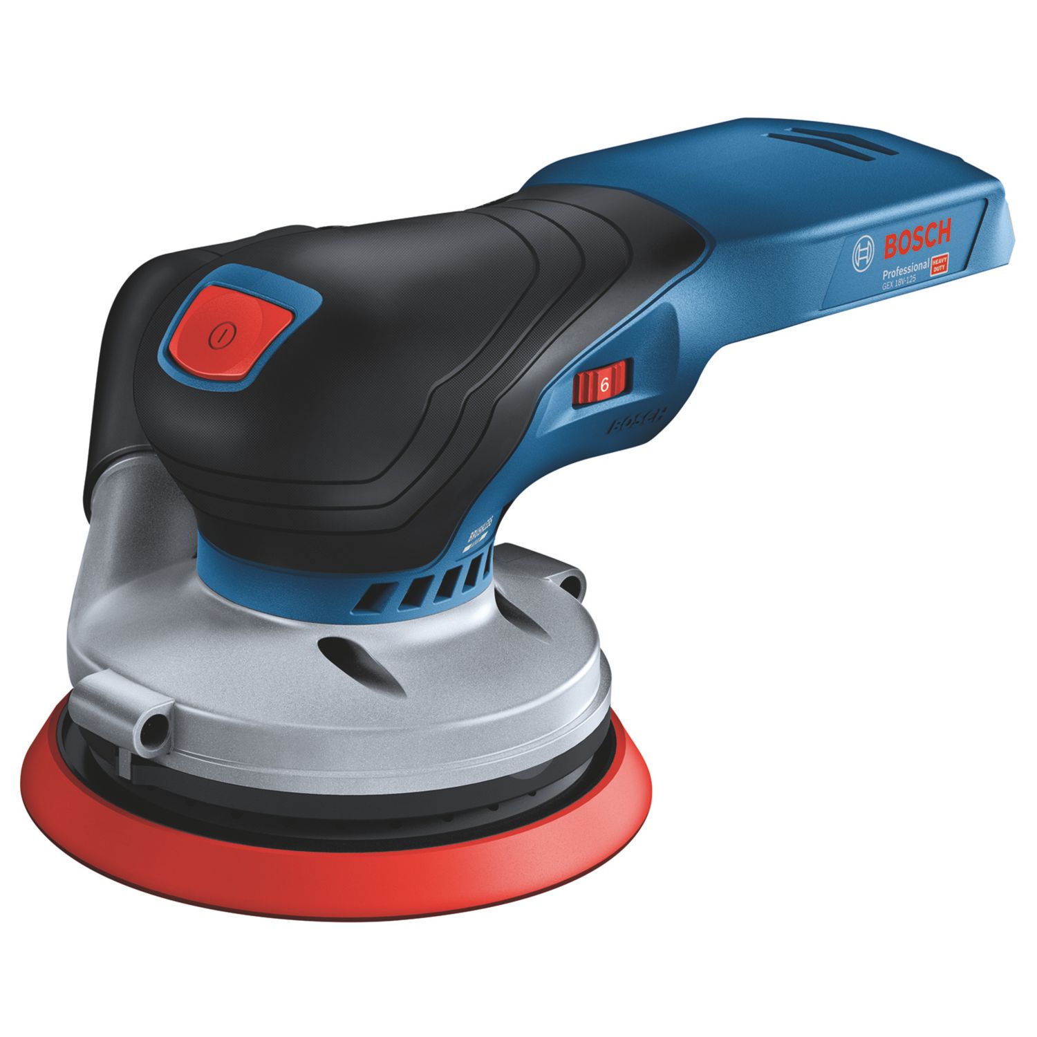 Bosch GEX 18V-125 125mm 18V Li-Ion Coolpack Brushless Cordless Random Orbit Sander - Bare (582YW)