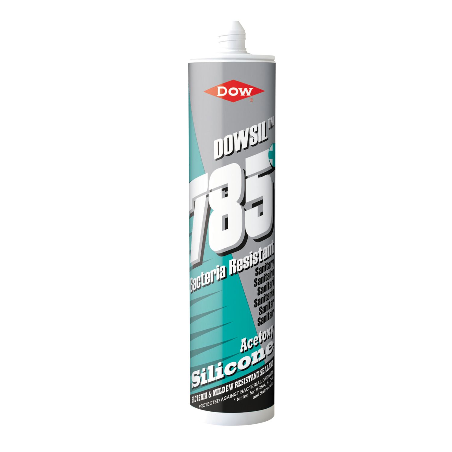 Dow 785+ Bacteria-Resistant Sanitary Silicone White 310ml (58308)