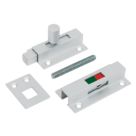 Jedo Bathroom Indicator Bolt Aluminium