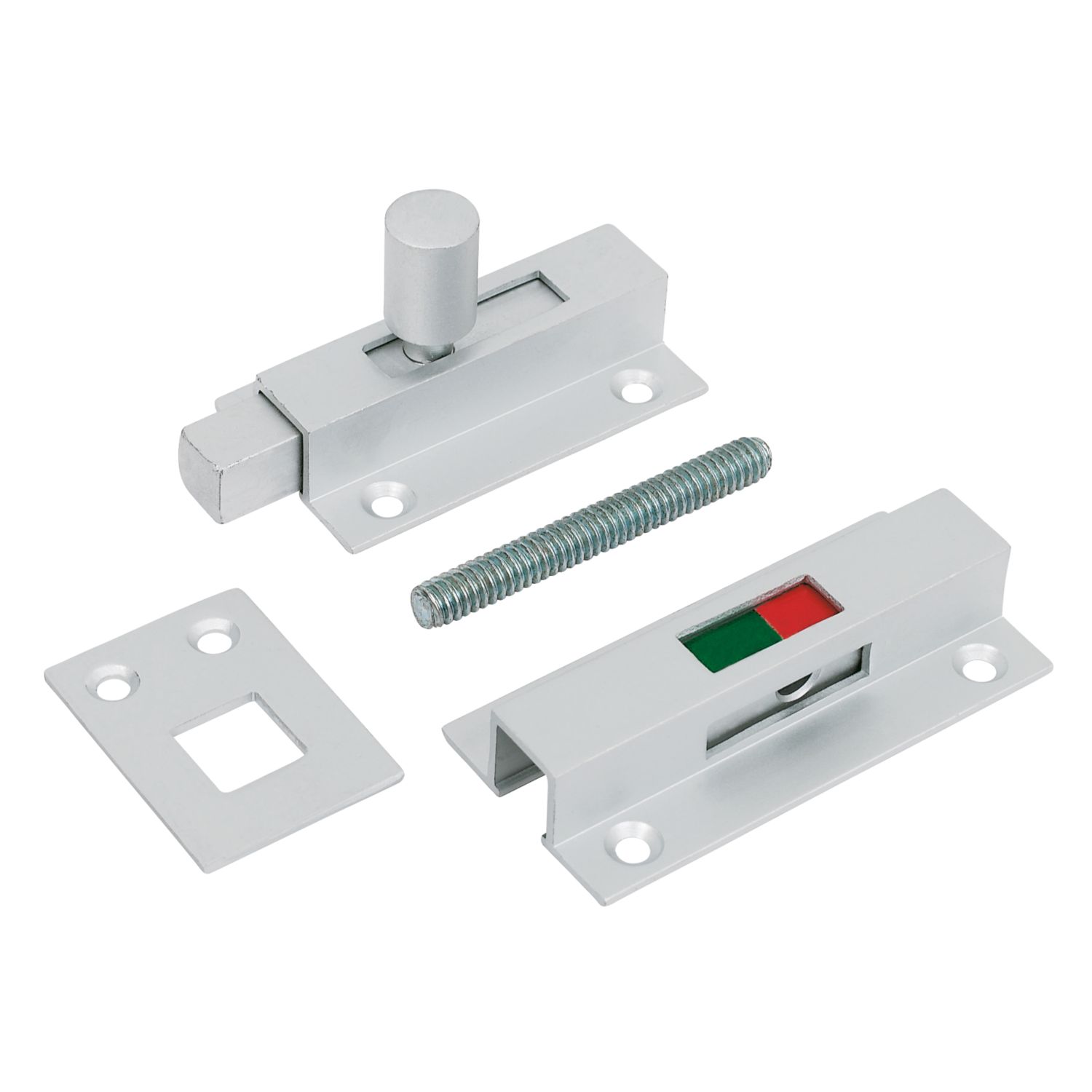 Jedo Bathroom Indicator Bolt Aluminium (58318)