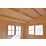 Shire Kinver 12' x 12' (Nominal) Apex Timber Log Cabin