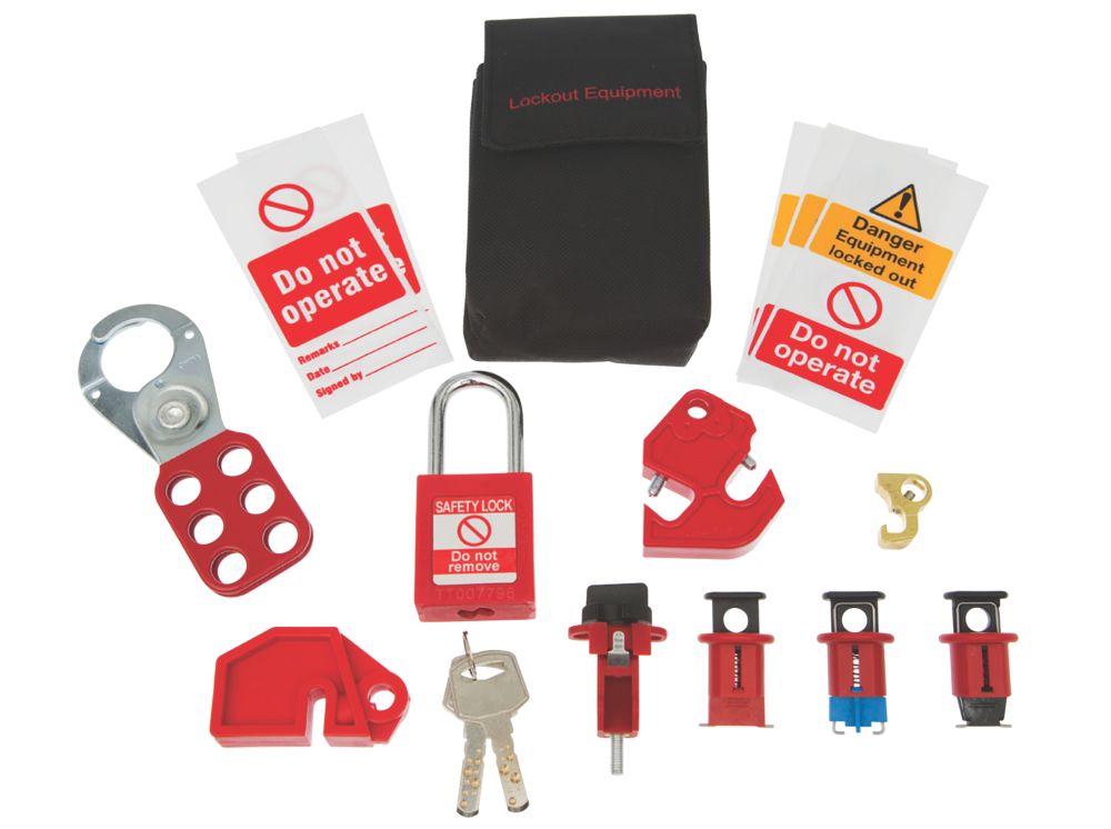 Essentials Lockout Kit with Mini Pouch Screwfix
