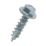 TurboCoach  Hex Flange  Coach Screws M8 x 40mm 50 Pack