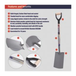 Spear & Jackson   Neverbend Digging Spade