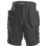 Hard Yakka Raptor Active Holster Work Shorts Black 32" W