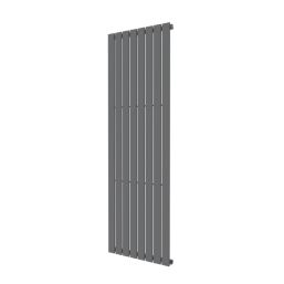 Flomasta  1800mm x 604mm 3468BTU Anthracite Vertical Designer Radiator
