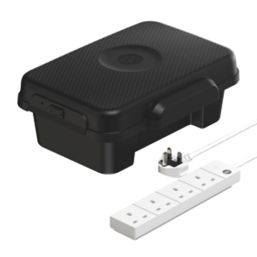 Refurb SLX IP56 Weatherproof Outdoor Electrical Box with Extension Lead