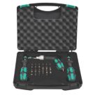 Wera Kraftform 7445/46/47 Interchangeable Torque Screwdriver Set 0.28-6.2Nm 27 Pieces