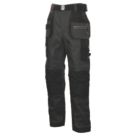 Scruffs Pro Flex Holster Work Trousers Graphite 38" W 30" L