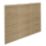 Forest  Double-Slatted  Fence Panels Natural Timber 6' x 5' Pack of 4