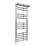 Reina 1450mm x 530mm 1496BTU Stainless Steel Flat Designer Towel Radiator