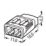 Wago 2773-402 32A 2-Way Push-Wire Connectors 120 Pack
