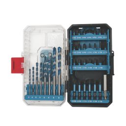 Erbauer  Multi-Material Drill Bits 35 Piece Set