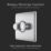 British General Nexus Metal 2-Gang 2-Way LED Dimmer Switch  Brushed Steel