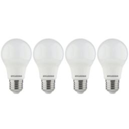 Sylvania ToLEDo 827 SL4 E27 GLS LED Light Bulb  806lm 8W 4 Pack