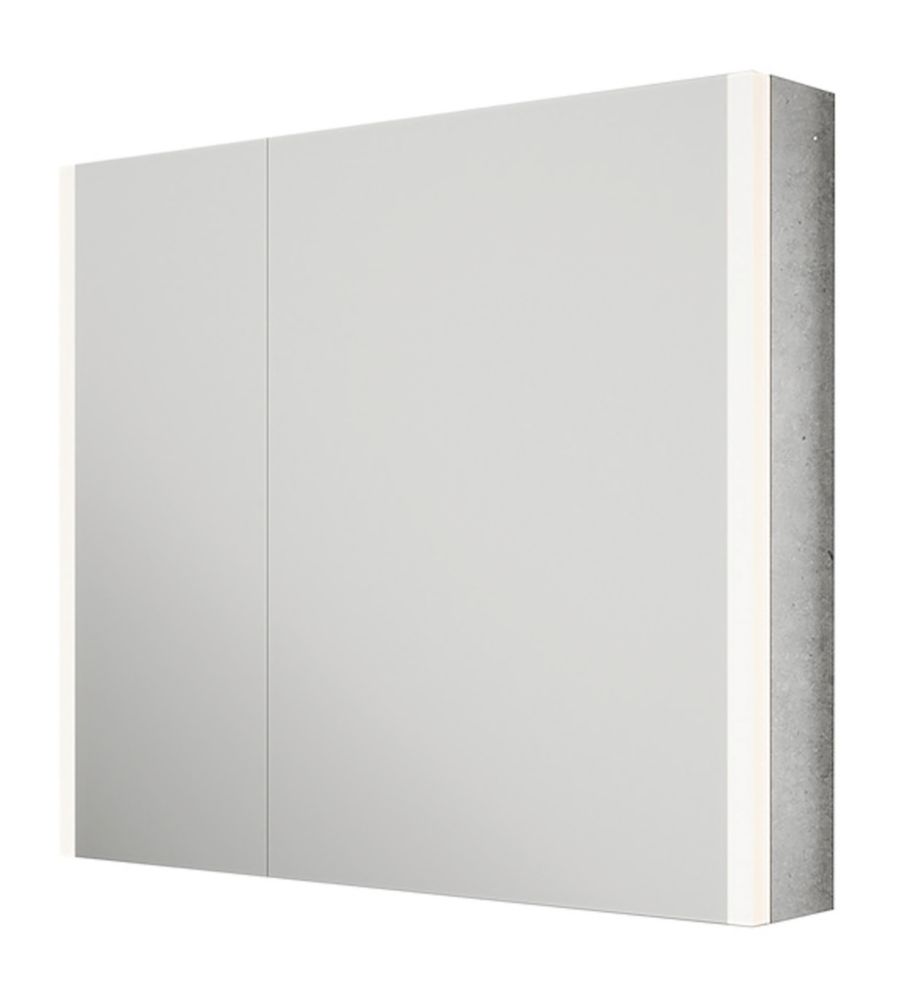 Light Tech Mirrors Boston 2Door Illuminated LED Mirror With