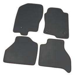 Unique Products Nissan Navara Crew Cab 2014 - 2016 Rubber Automotive Mat 4 Pieces