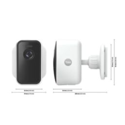 Yale SV-OC-1A-W Mains or Battery-Powered White Wireless 1080p Indoor & Outdoor Rectangular Smart Camera