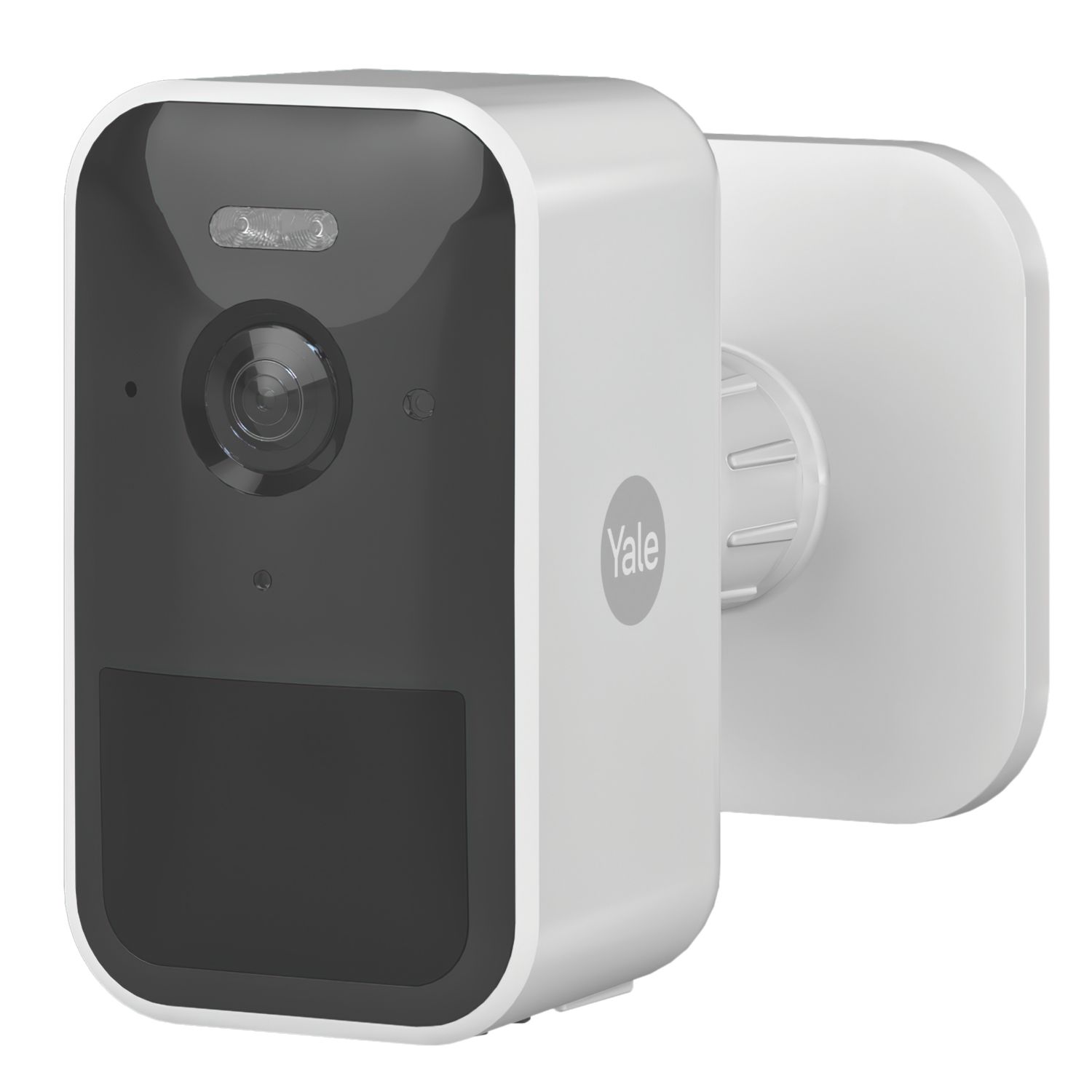 Yale SV-OC-1A-W Mains or Battery-Powered White Wireless 1080p Indoor & Outdoor Rectangular Smart Camera (583VU)