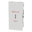 LAP  16AX Modular SP Key Switch White