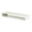 Manrose Rectangular Flat Channel Connector White 225mm