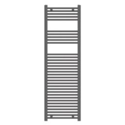 Flomasta 1600mm x 500mm 2409BTU Anthracite Flat  Towel Radiator