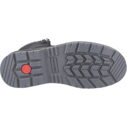 Hunter  Size 7  Black Waterproof Steel Toe Cap Safety Boots